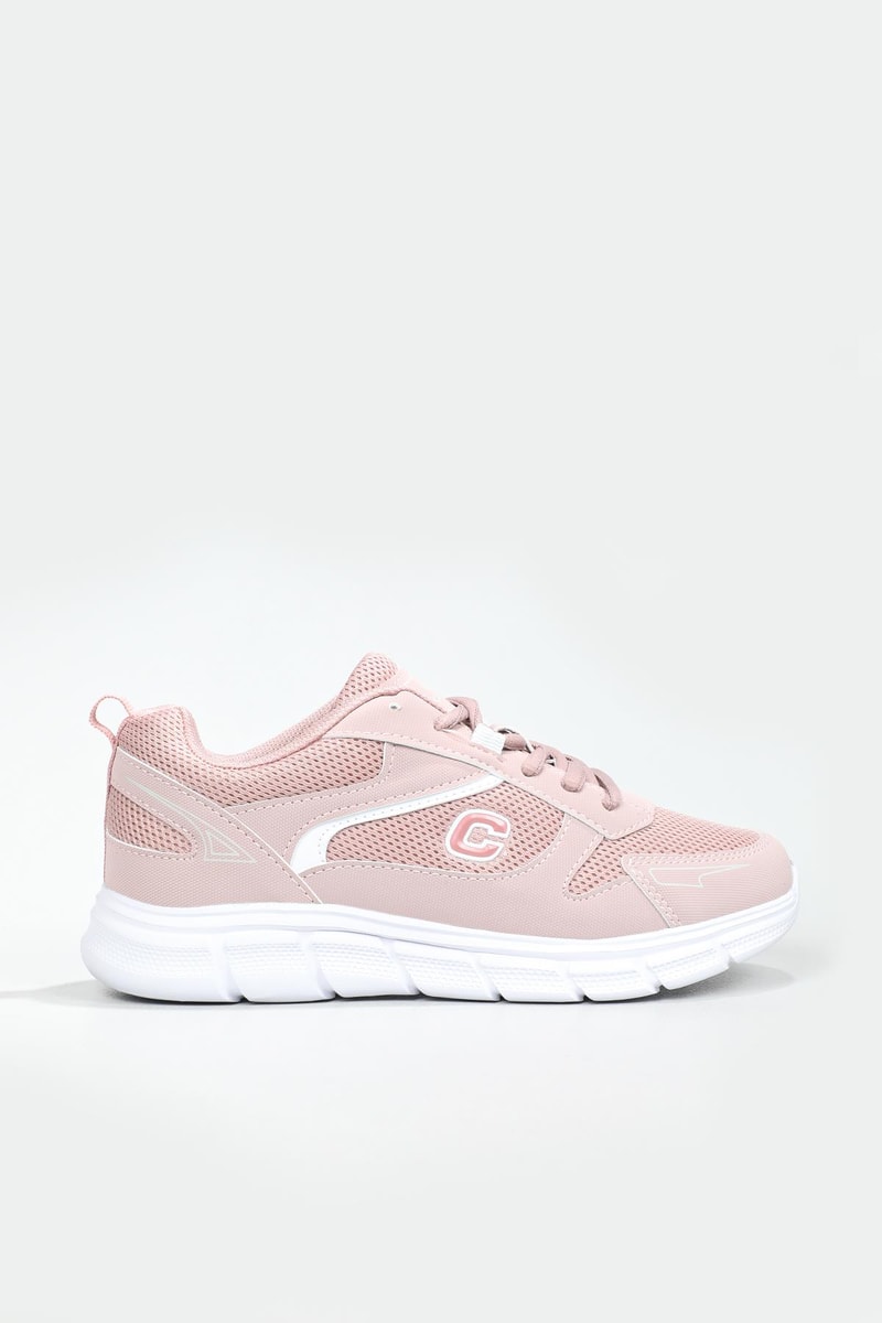 Nefes Alır Rahat Gül Kurusu Beyaz Unisex Spor Ayakkabı 5346 Unisex Günlük Spor Ayakkabı Conpax CONPAX 5346 Unisex 22Y