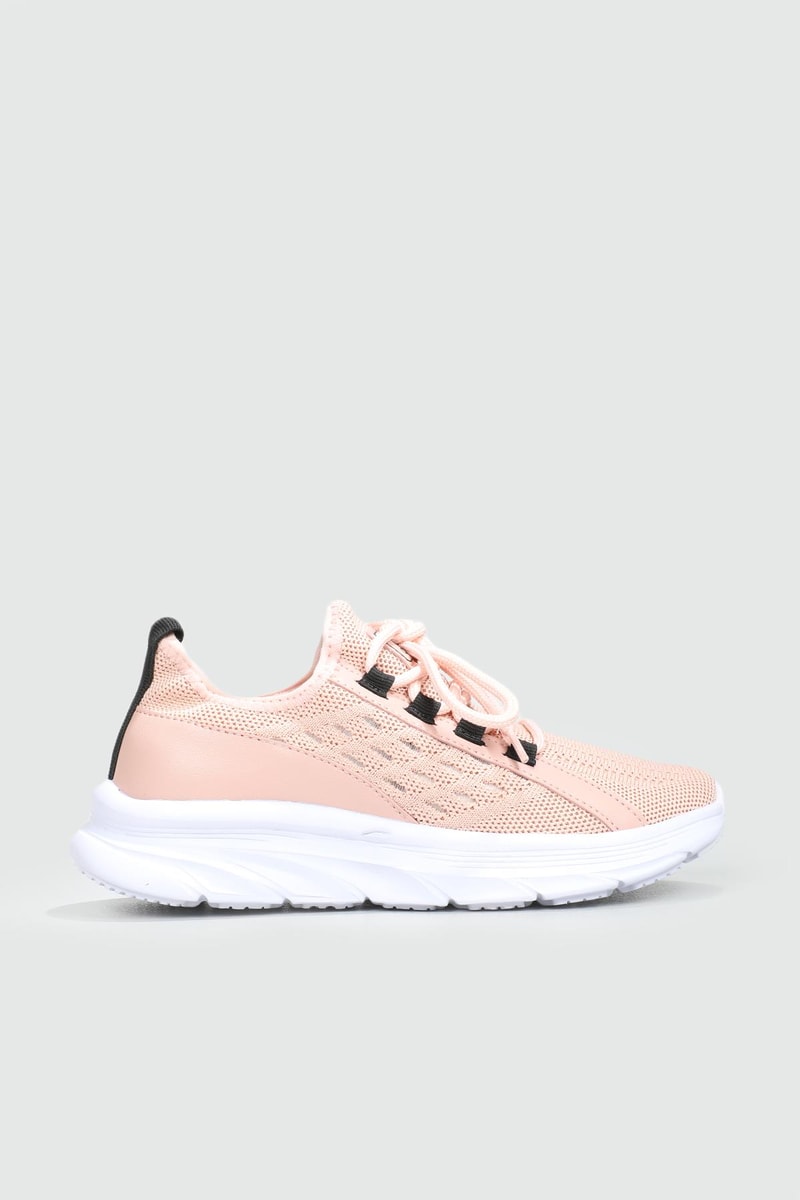 Nefes Alır Rahat Pudra Beyaz Unisex Spor Ayakkabı 1272 Unisex Günlük Spor Ayakkabı Conpax CONPAX 1272 Unisex 22Y