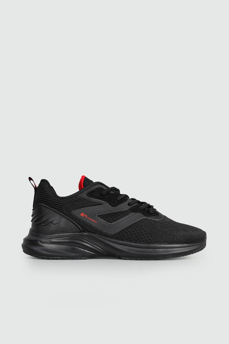 Nefes Alır Sneaker Siyah Erkek Spor Ayakkabı 231-1030 Erkek Günlük Spor Ayakkabı M.P M.P 231-1030 MER SPOR AYAK