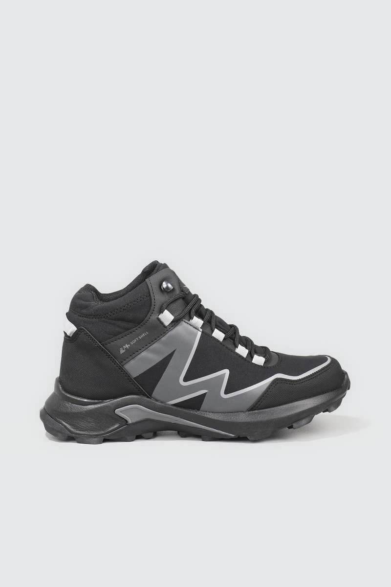 Outdoor Rahat Siyah Gri Erkek Spor Ayakkabı 212-2184 Erkek Outdoor M.P M.P 212-2184 MER TRAKING