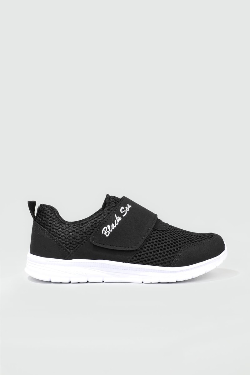 Rahat Nefes Alır Cırtlı Sneaker Siyah Beyaz Kadın Spor Ayakkabı 581 Kadın Sneaker BLACK SEA BLACK SEA 581 ZEN ANORAK SPOR