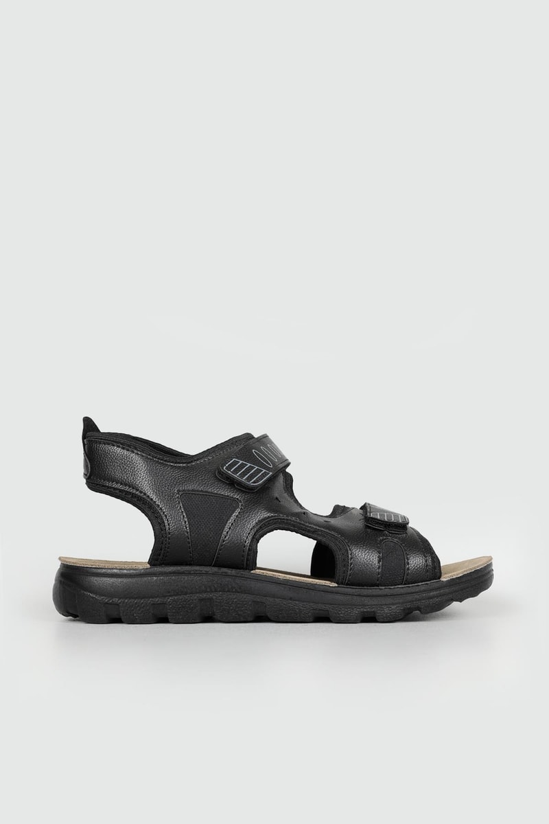 Rahat Sandalet Siyah Erkek Sandalet 920-15 Erkek Sandalet Akım AKIM 920-15 MER DAKAR SANDALET