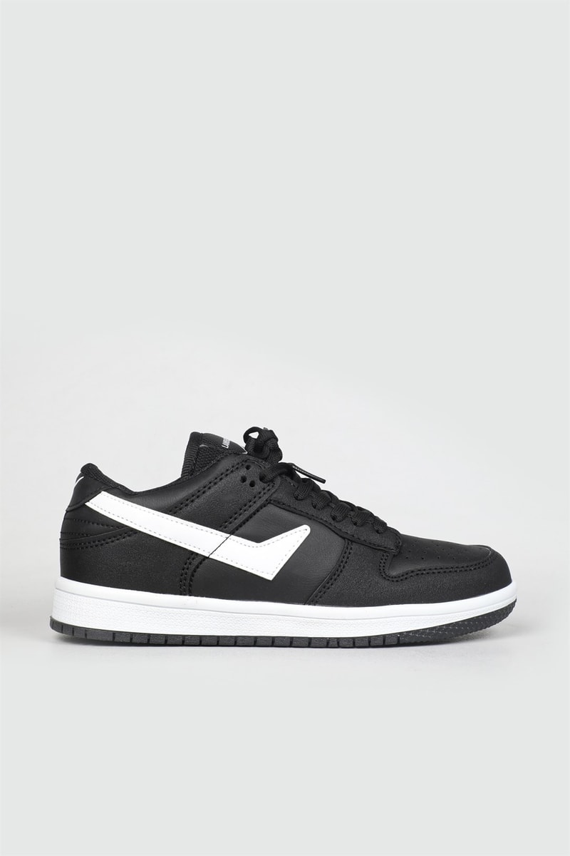 Sneakers Siyah Unisex Spor Ayakkabı 8075 Unisex Günlük Spor Ayakkabı Lambırlent LAMBIRLENT 8075 UNİSEX SPOR
