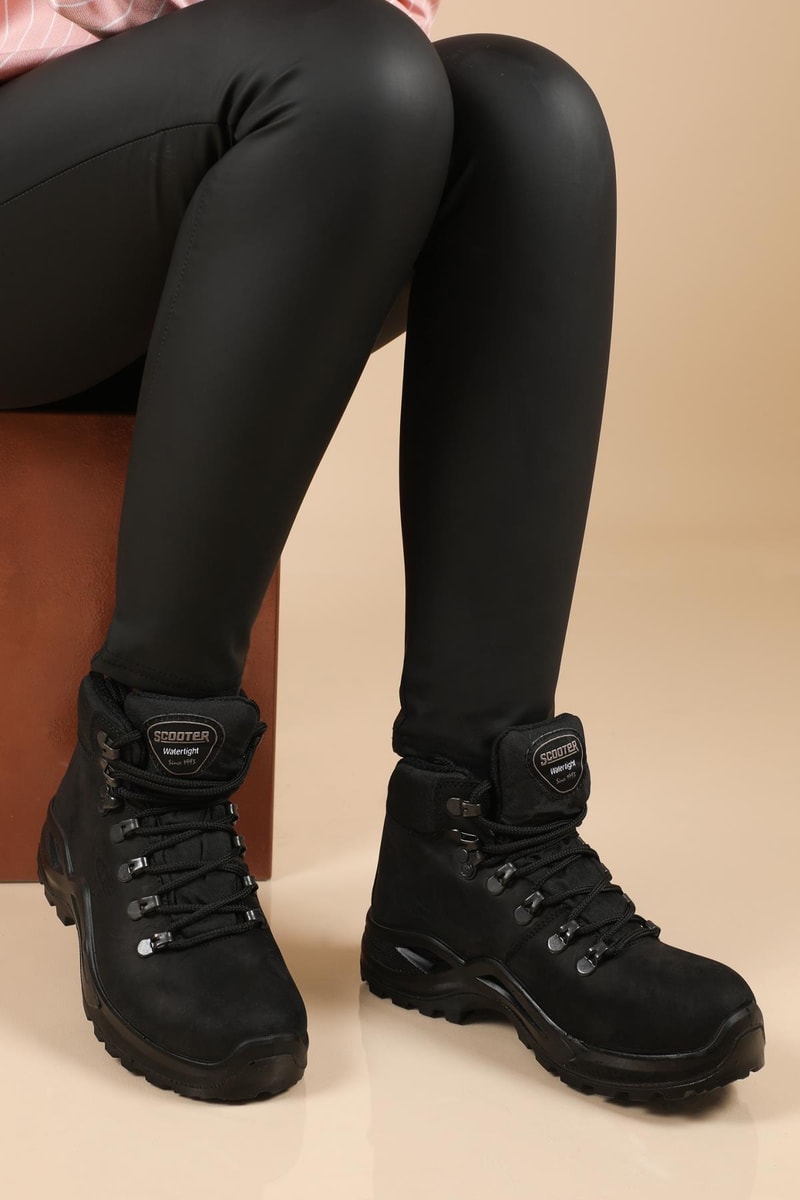 Su Geçirmez Crazy Syh Unisex Bot 1221 Unisex Günlük Confort Bot Scooter SCOOTER 1221