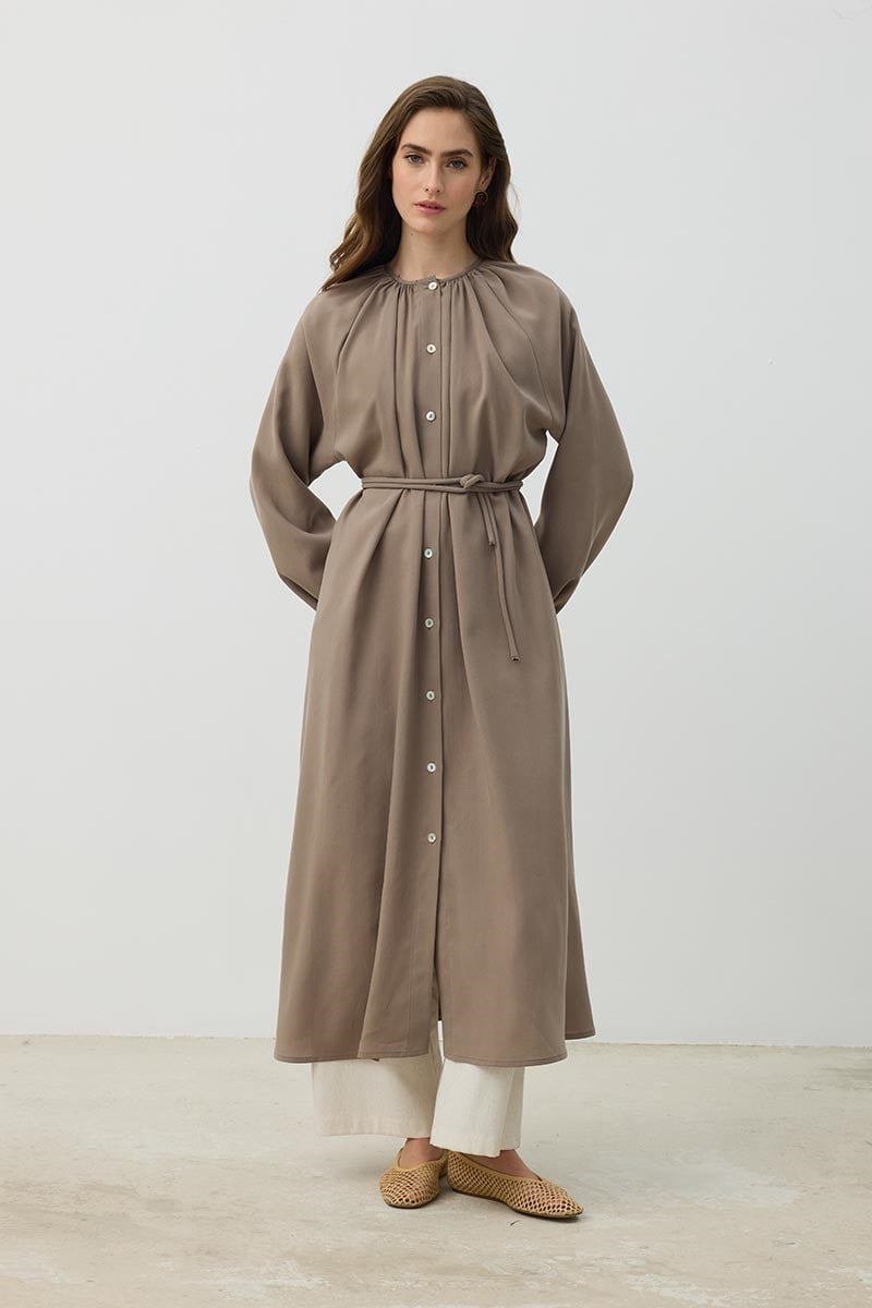 %100 Liyosel Tunik Vizon