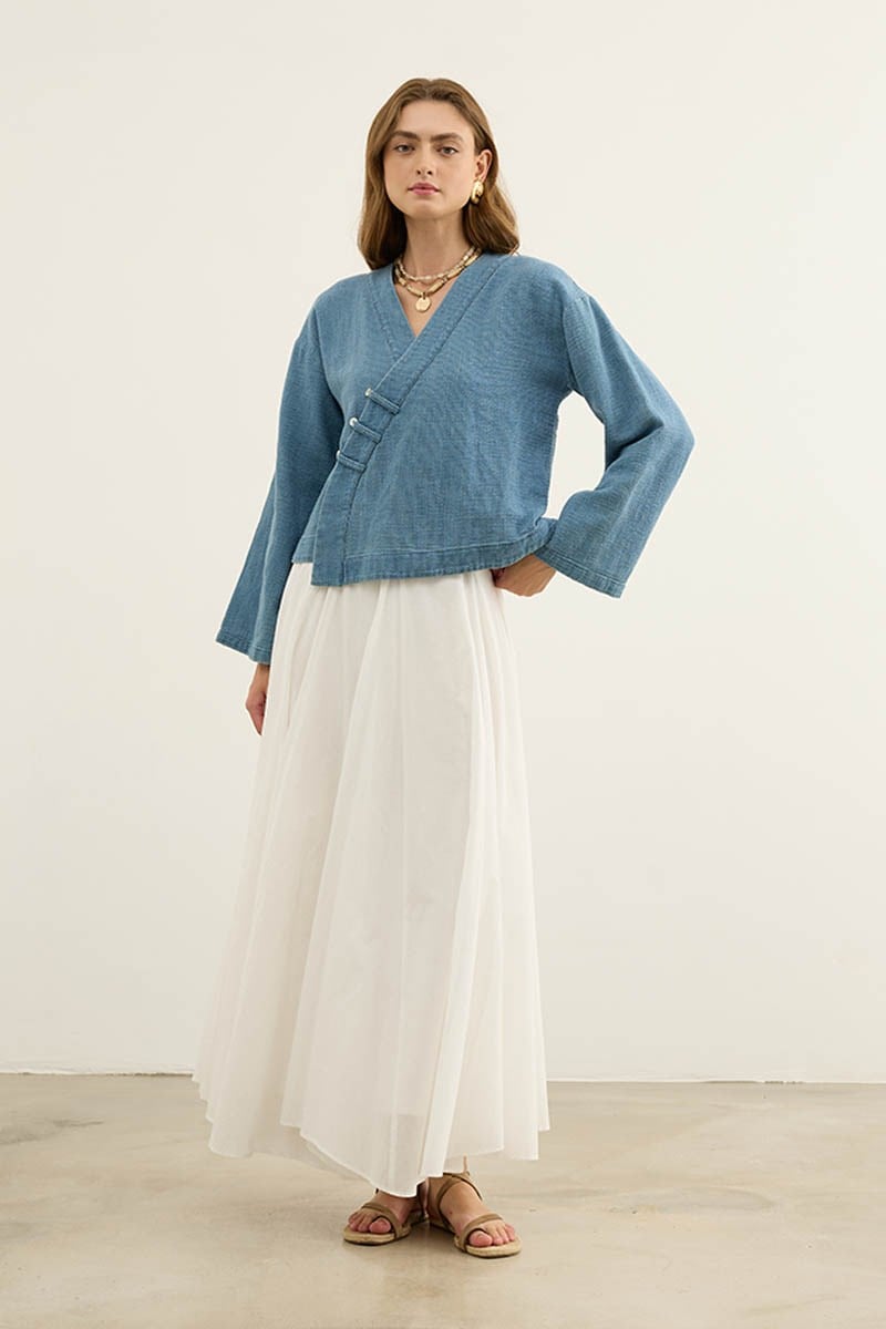 Armür Kot Kimono Mavi