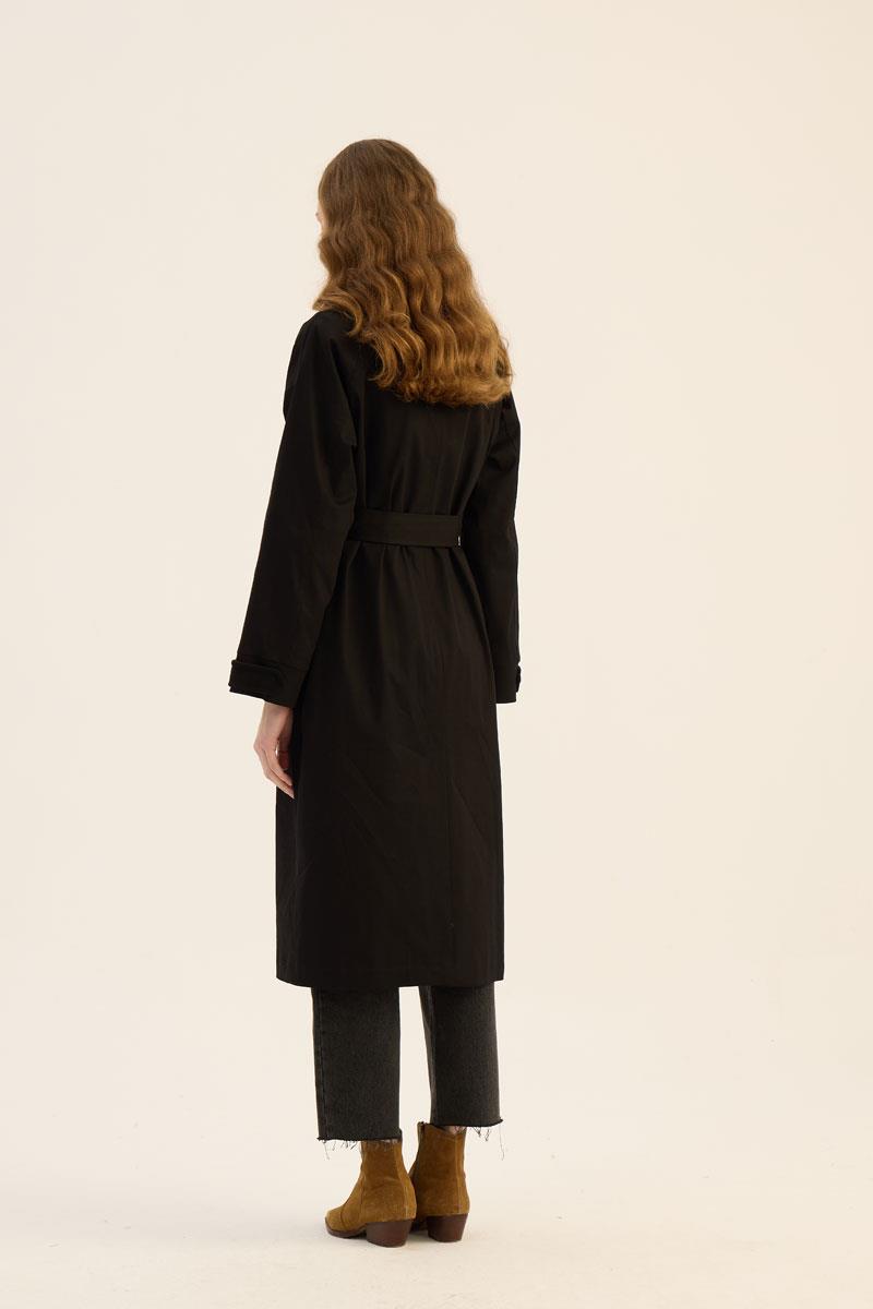 Kadife Yaka Detaylı Parka