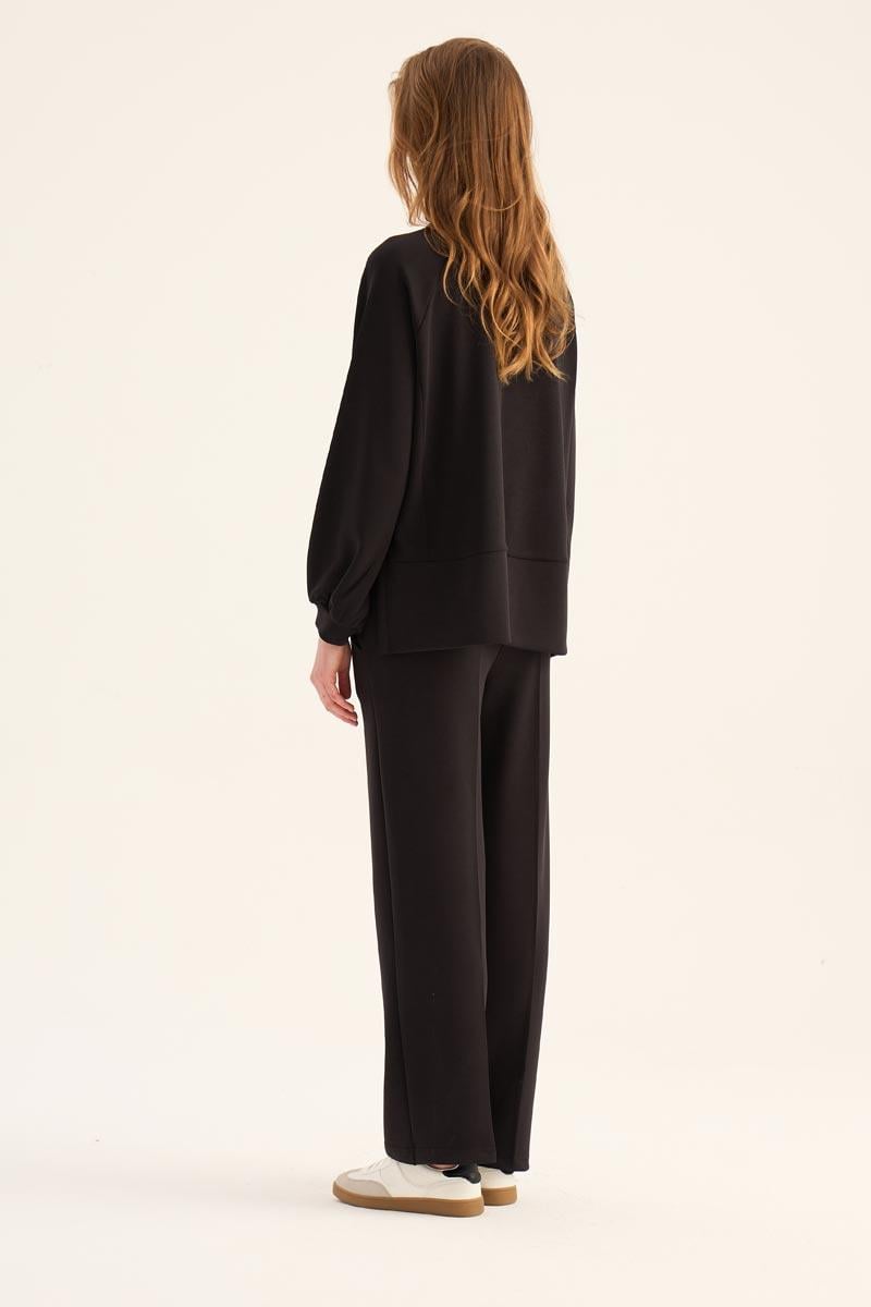 Kısa Modal Sweatshirt