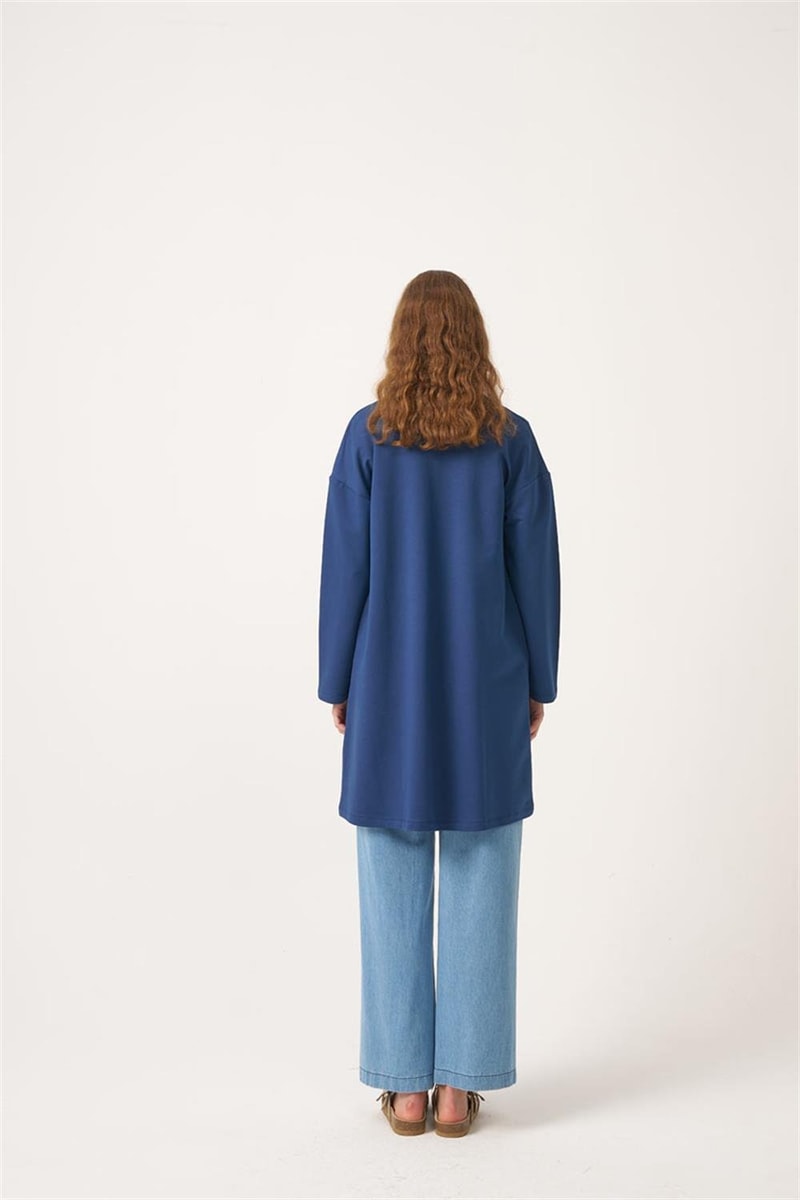 Önden Fermuarlı Sweatshirt