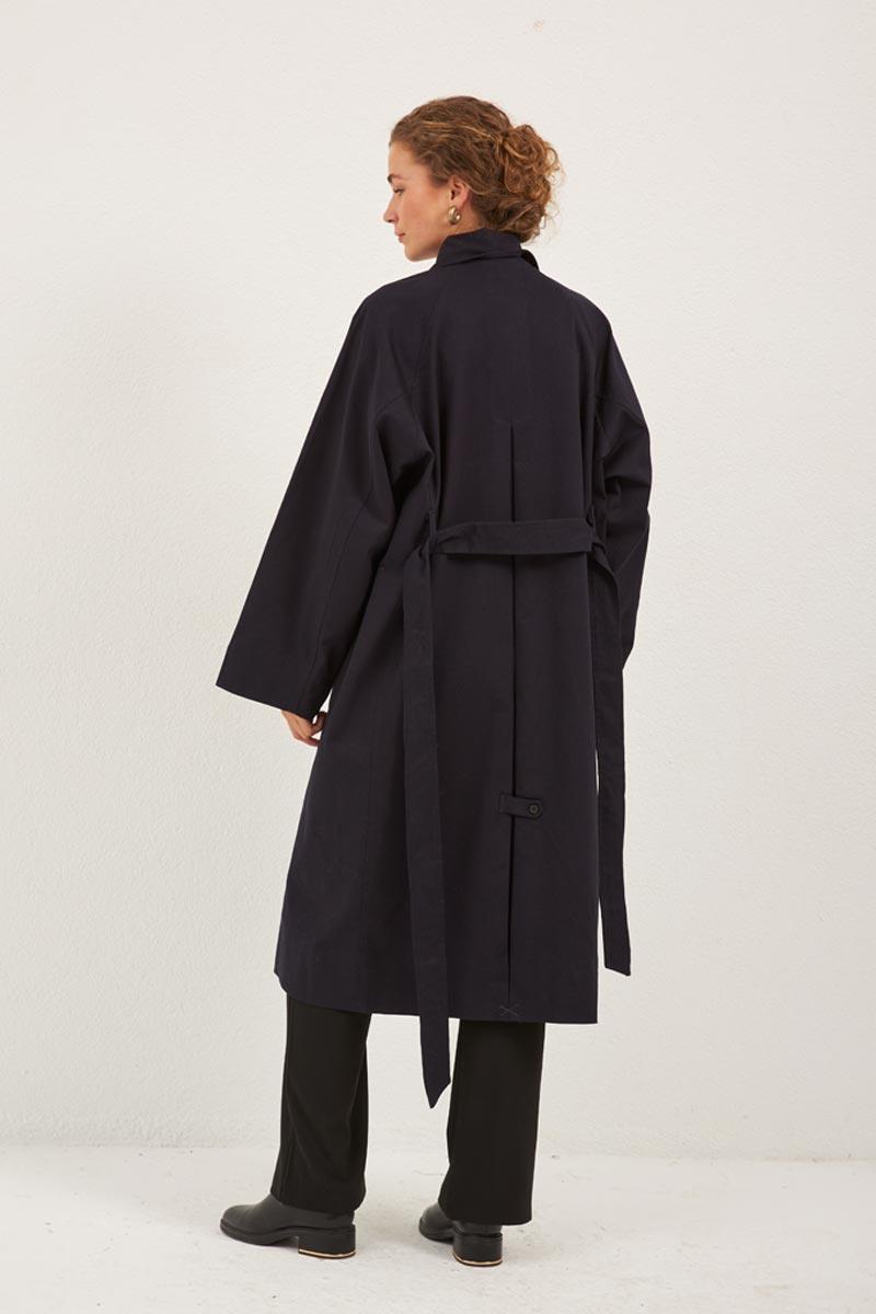 Pamuk Gabardin Trençkot