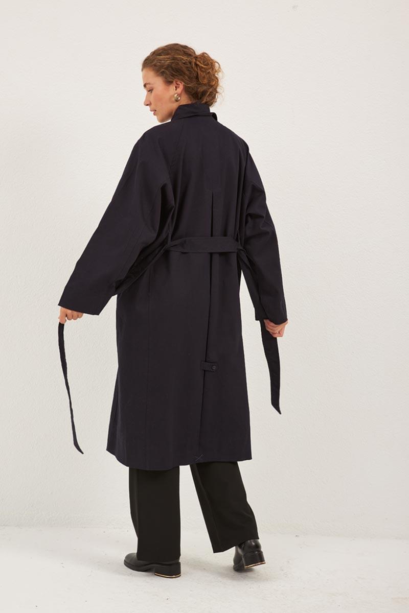 Pamuk Gabardin Trençkot