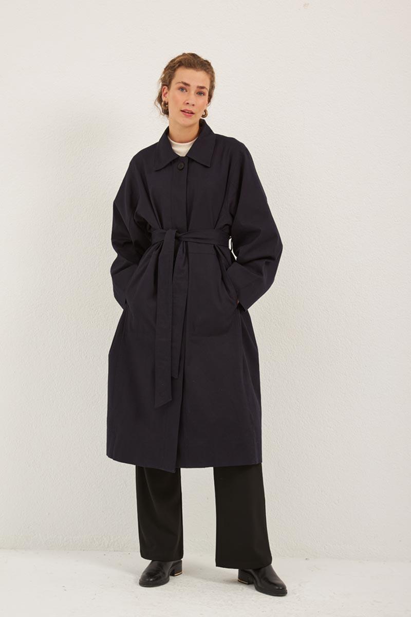 Pamuk Gabardin Trençkot