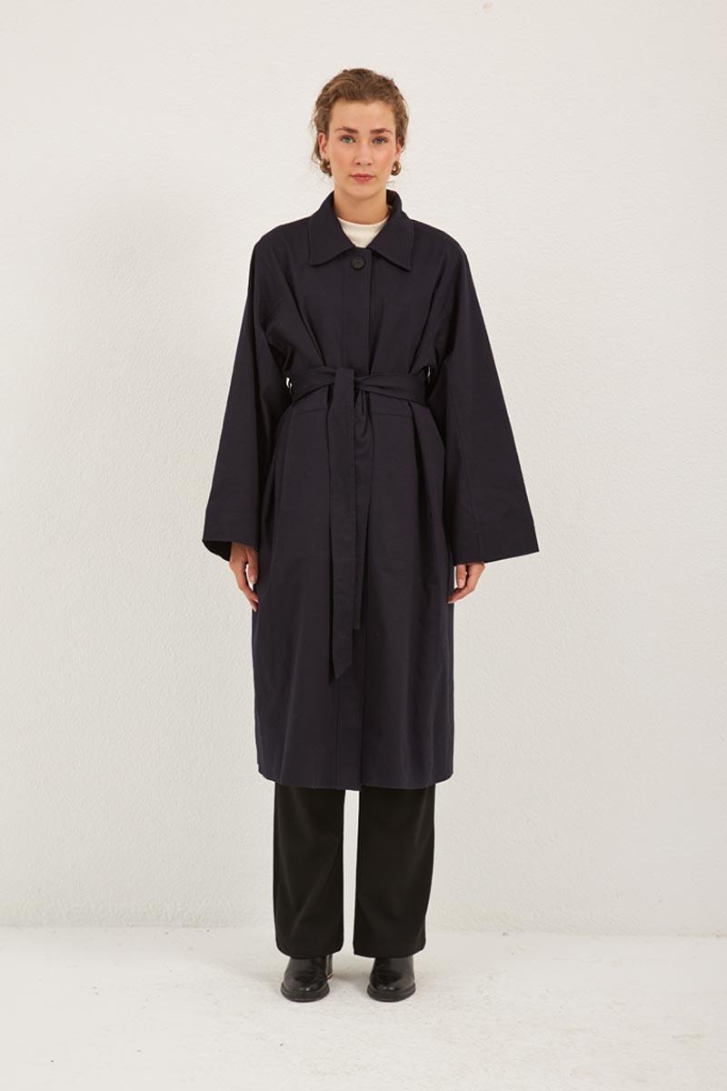 Pamuk Gabardin Trençkot