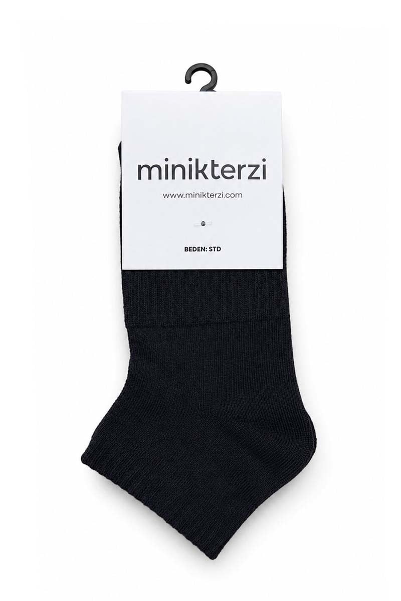 Pamuklu Patik Tenis Çorabı Siyah