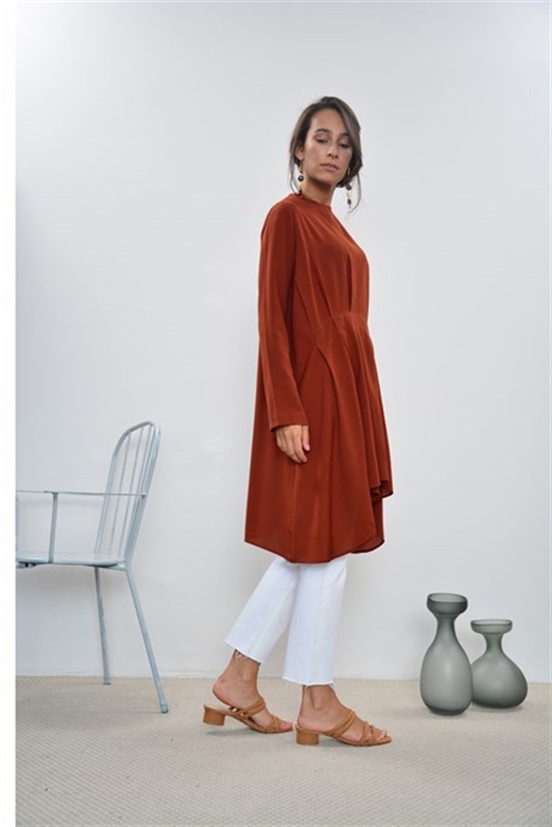 Pileli Tunik