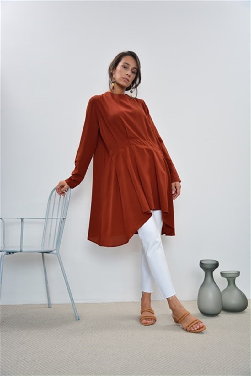 Pileli Tunik