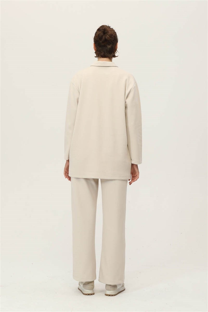 Polo Yaka Sweatshirt