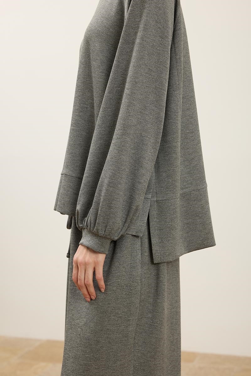 Rahat Kesim Sweatshirt Antrasit