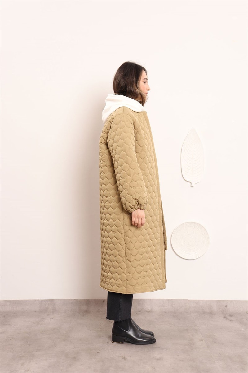 Ribanalı Puffer Mont