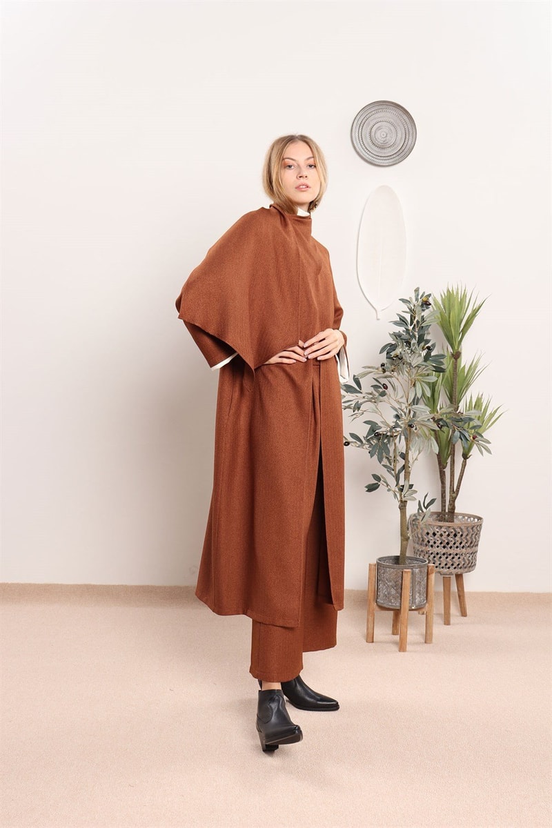 Şal Yakalı Kaftan