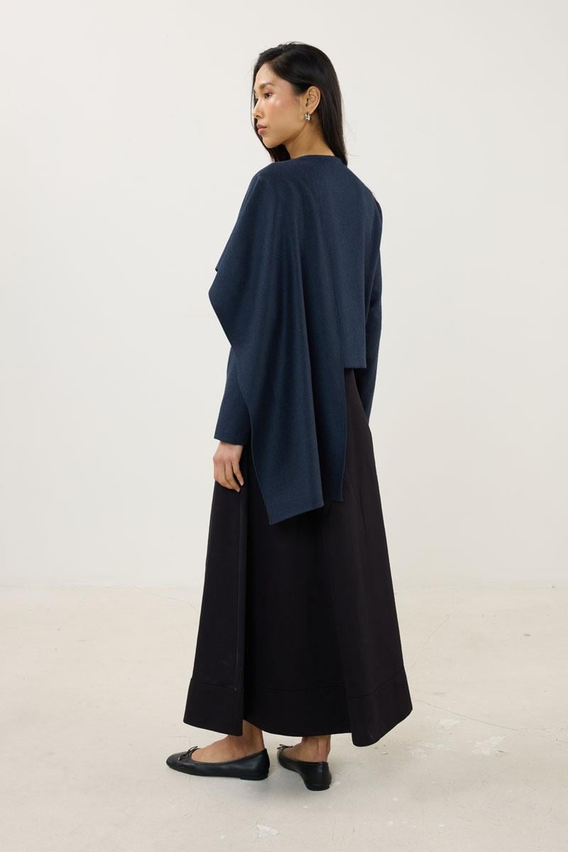 Şalı Çıkabilen Ceket Lacivert