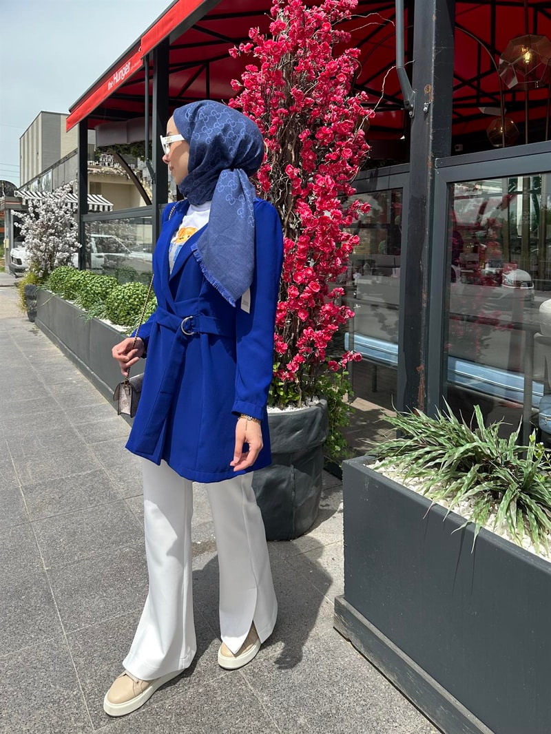 NOIRRE DESİGNCeketÇAPRAZ BAĞLAMALI CEKET