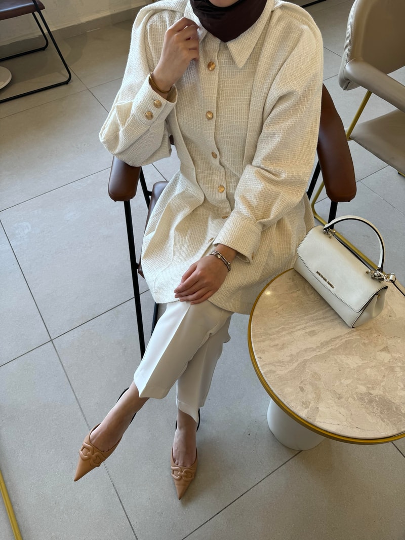 NOIRRE DESİGNCeketChanel Hera Ceket Blazer Düğme 