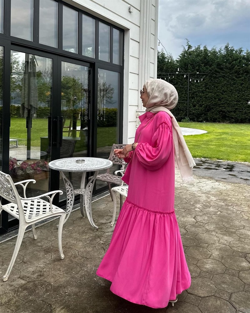 NOIRRE DESİGNElbiseDream Elbise Pembe