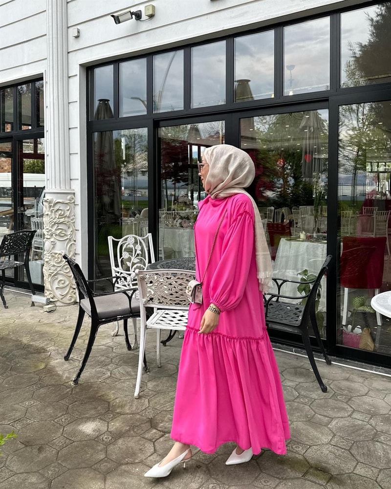 NOIRRE DESİGNElbiseDream Elbise Pembe