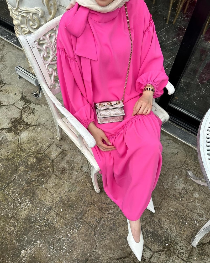 NOIRRE DESİGNElbiseDream Elbise Pembe