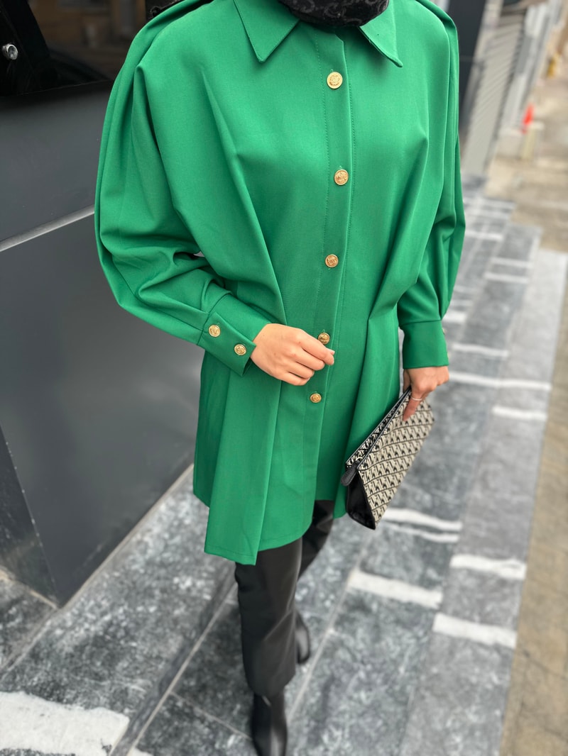 NOIRRE DESİGNCeketHera Ceket benetton yeşili