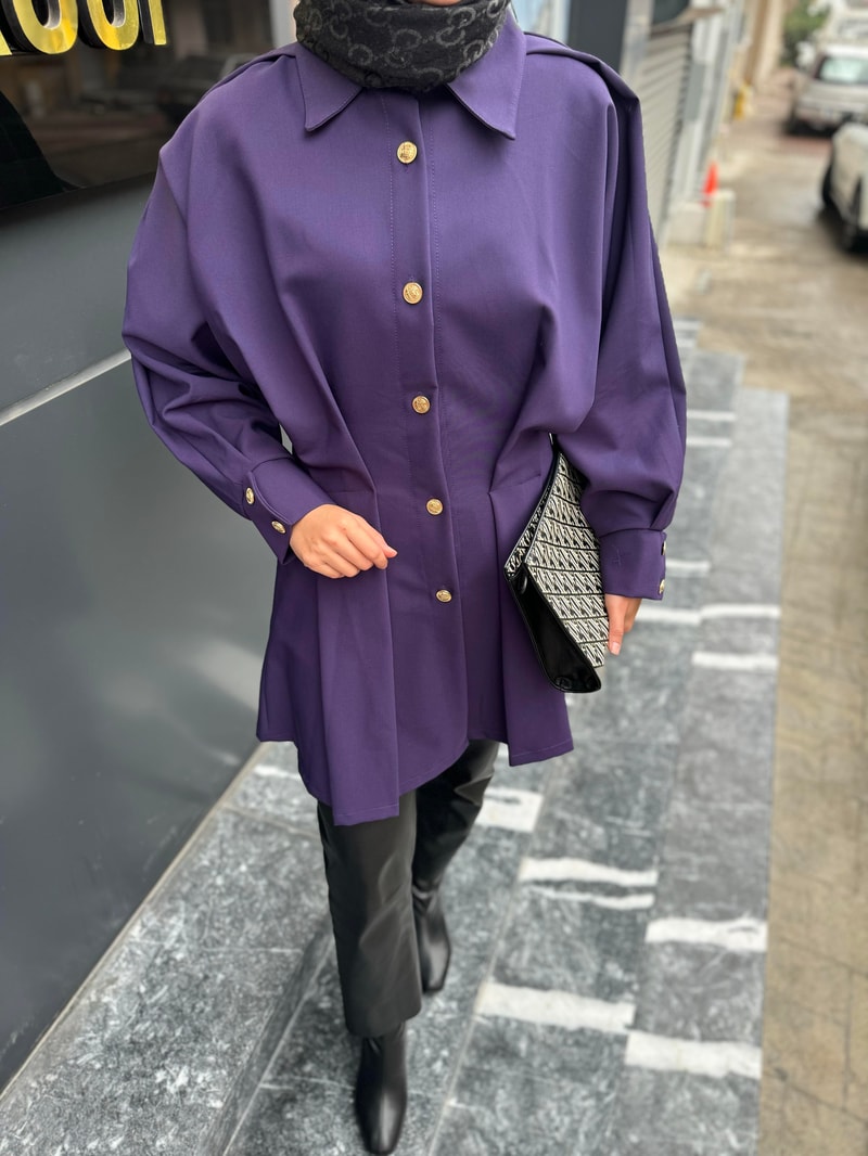 NOIRRE DESİGNCeketHera Ceket Mor