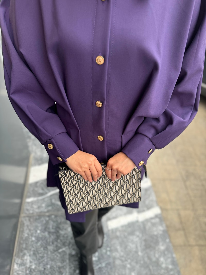 NOIRRE DESİGNCeketHera Ceket Mor