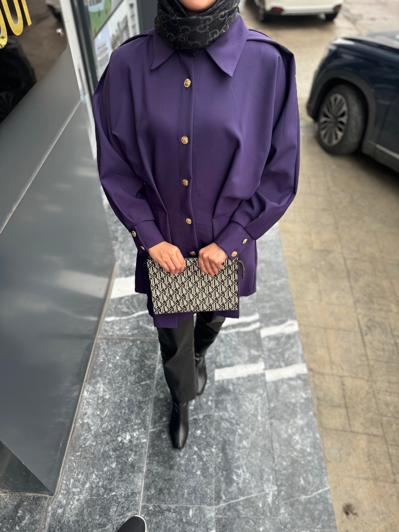 NOIRRE DESİGNCeketHera Ceket Mor