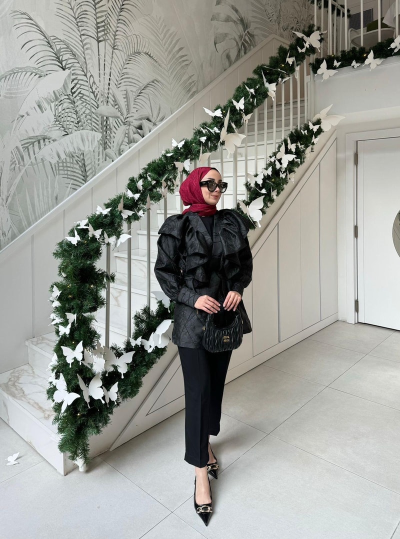 Noirre DesignPantolonKalem Pantolon (siyah)
