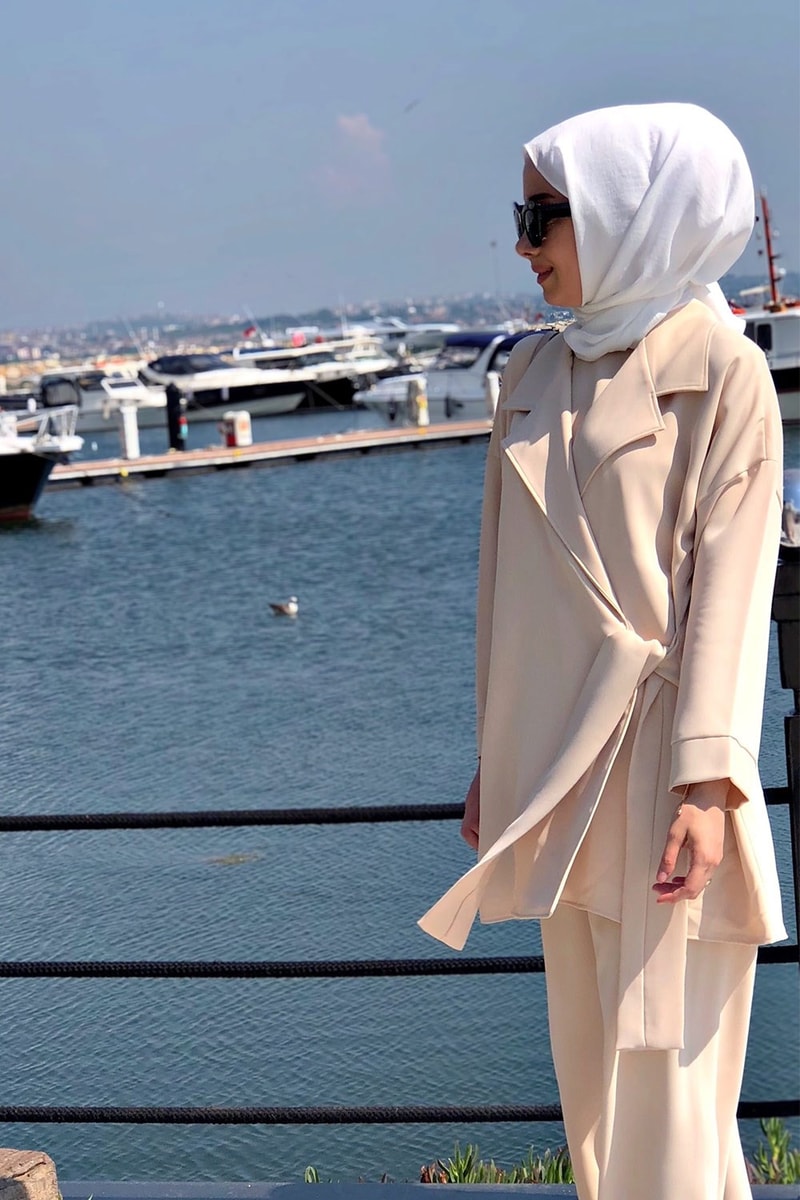 Over 3'lü Takım Bej