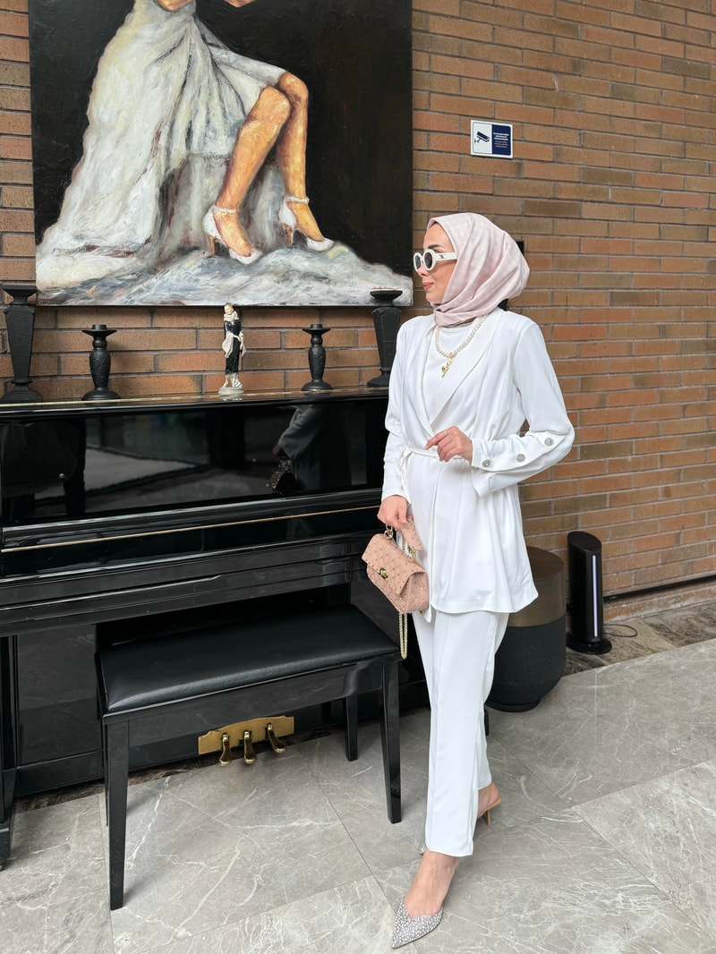 NOIRRE DESİGNTakımParis Üçlü Takım Beyaz