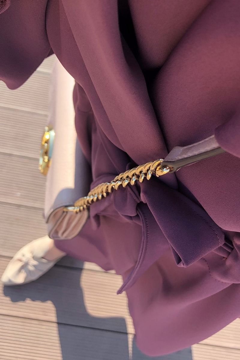 Trend Ceket Pantolon İç Tunik Takım Mor