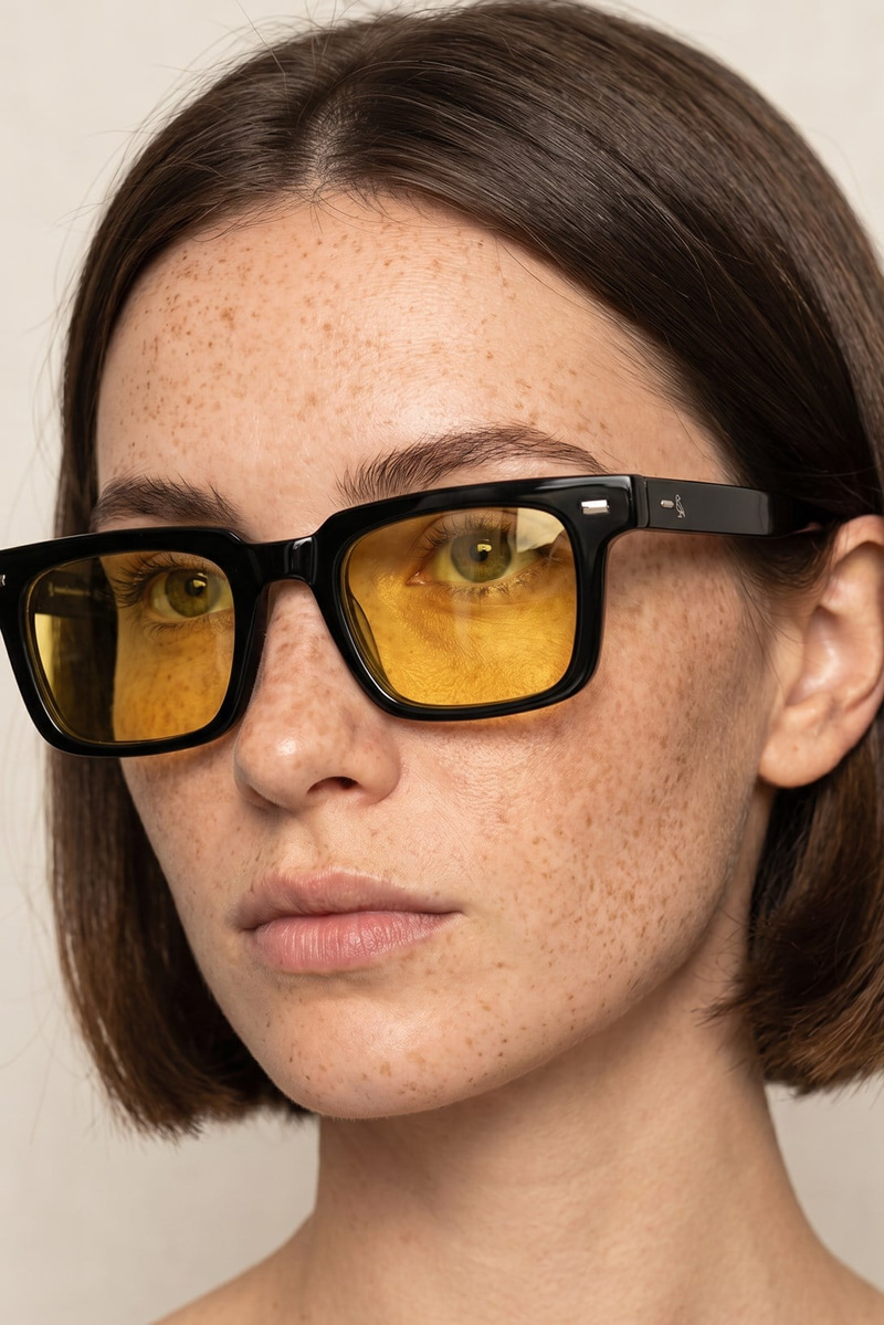 Denver Black Yellow Photochromic Güneş Gözlüğü