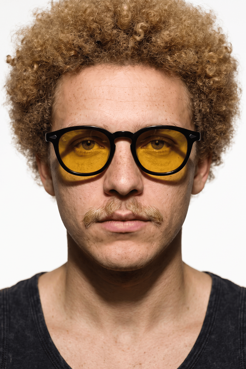 Firoz Black Yellow Erkek Photochromic Güneş Gözlüğü