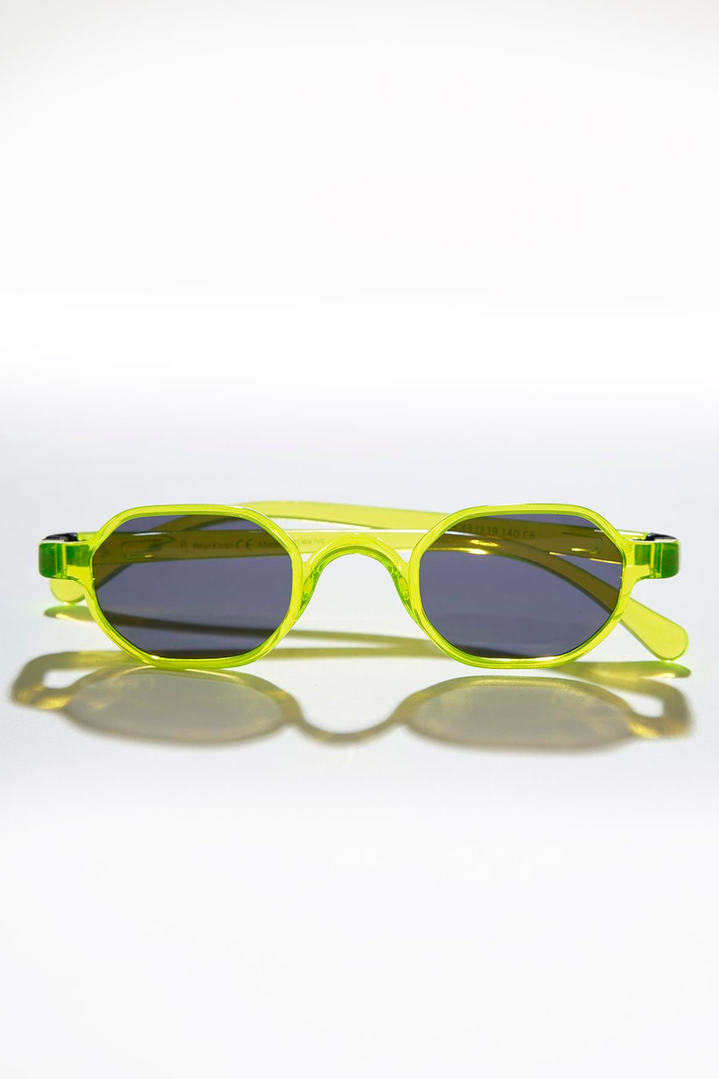 Miles A Neon Yellow Black Güneş Gözlüğü