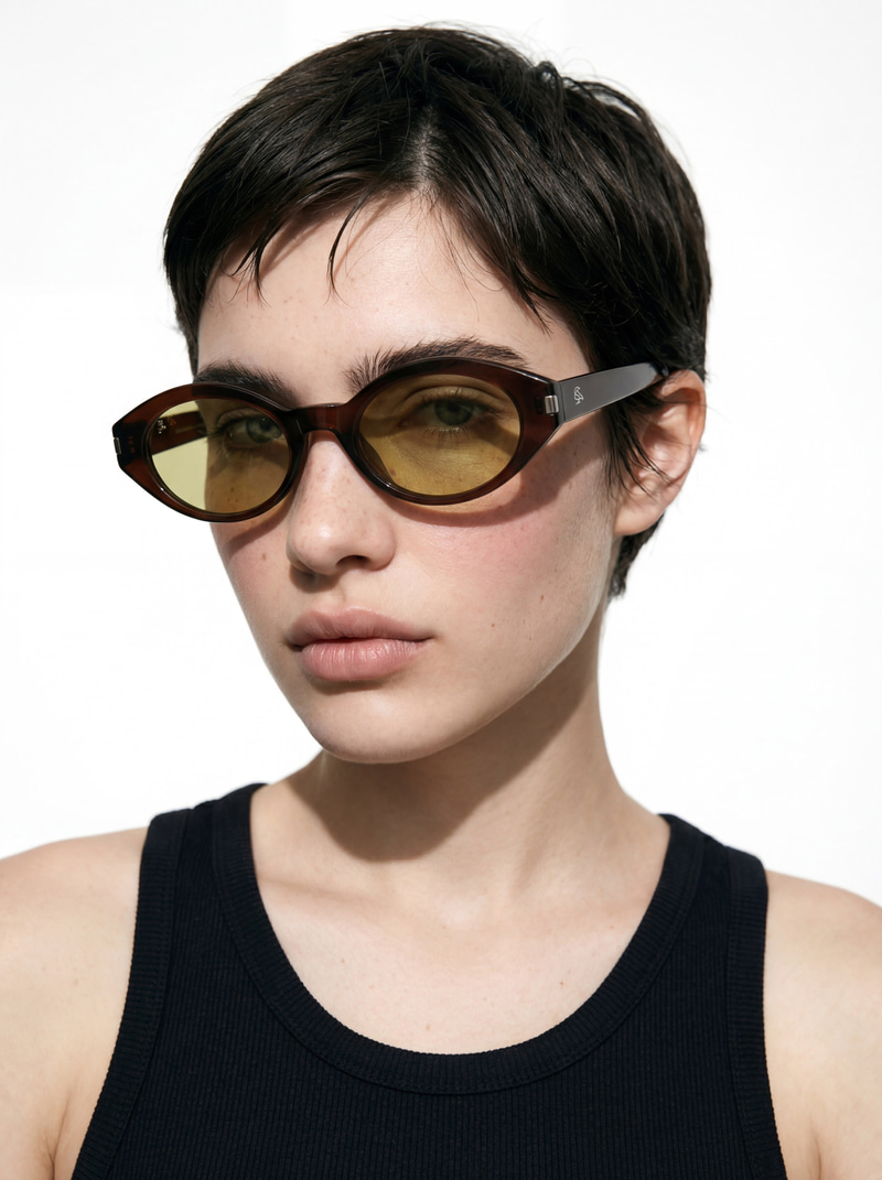 Valery Brown Olive Güneş Gözlüğü