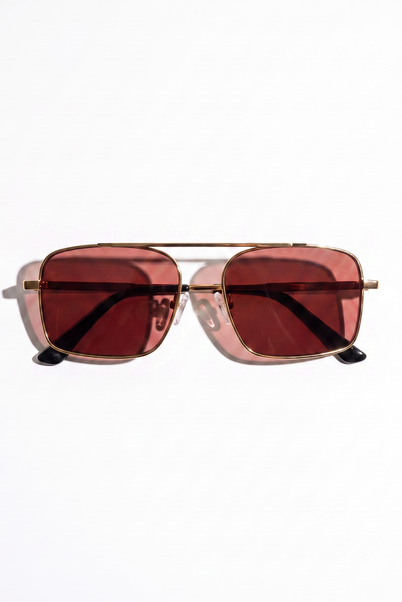 Acosta Gold Dark Red Güneş Gözlüğü