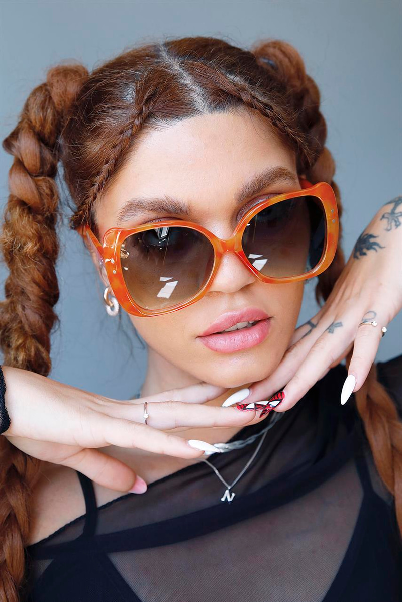 Agatha Orange Güneş Gözlüğü
