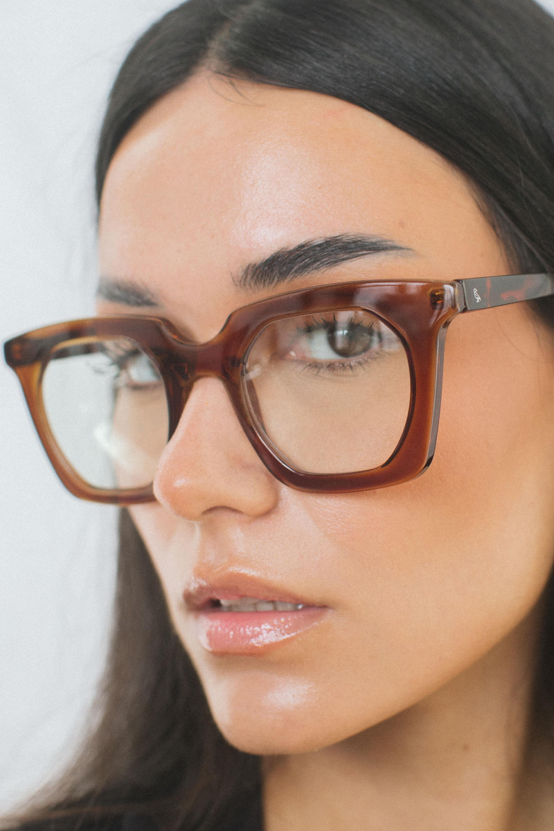 Akbayır Amber Leopard Mavi Işık Koruyucu Gözlük