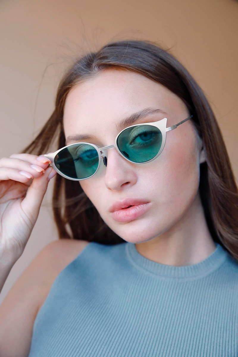 Alegra Silver Green Güneş Gözlüğü