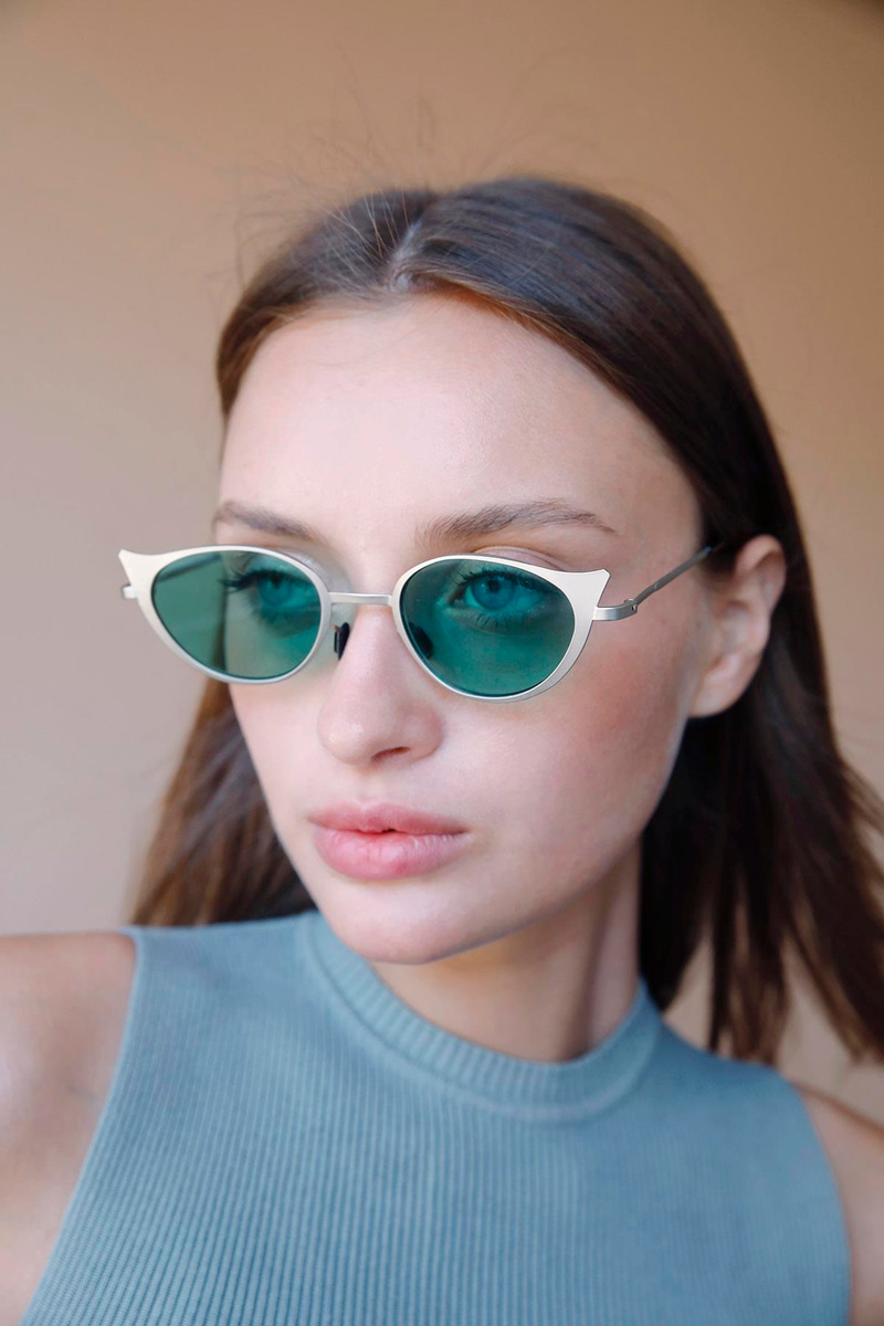 Alegra Silver Green Güneş Gözlüğü