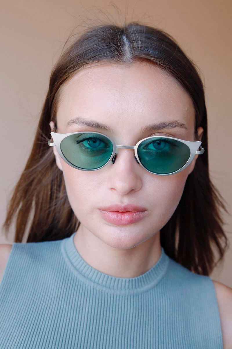 Alegra Silver Green Güneş Gözlüğü