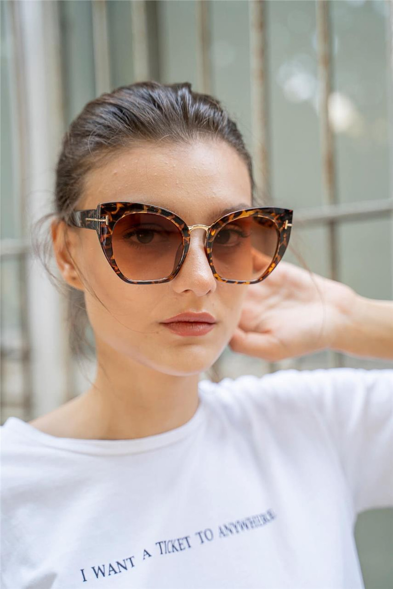 Alia Leopard Güneş Gözlüğü