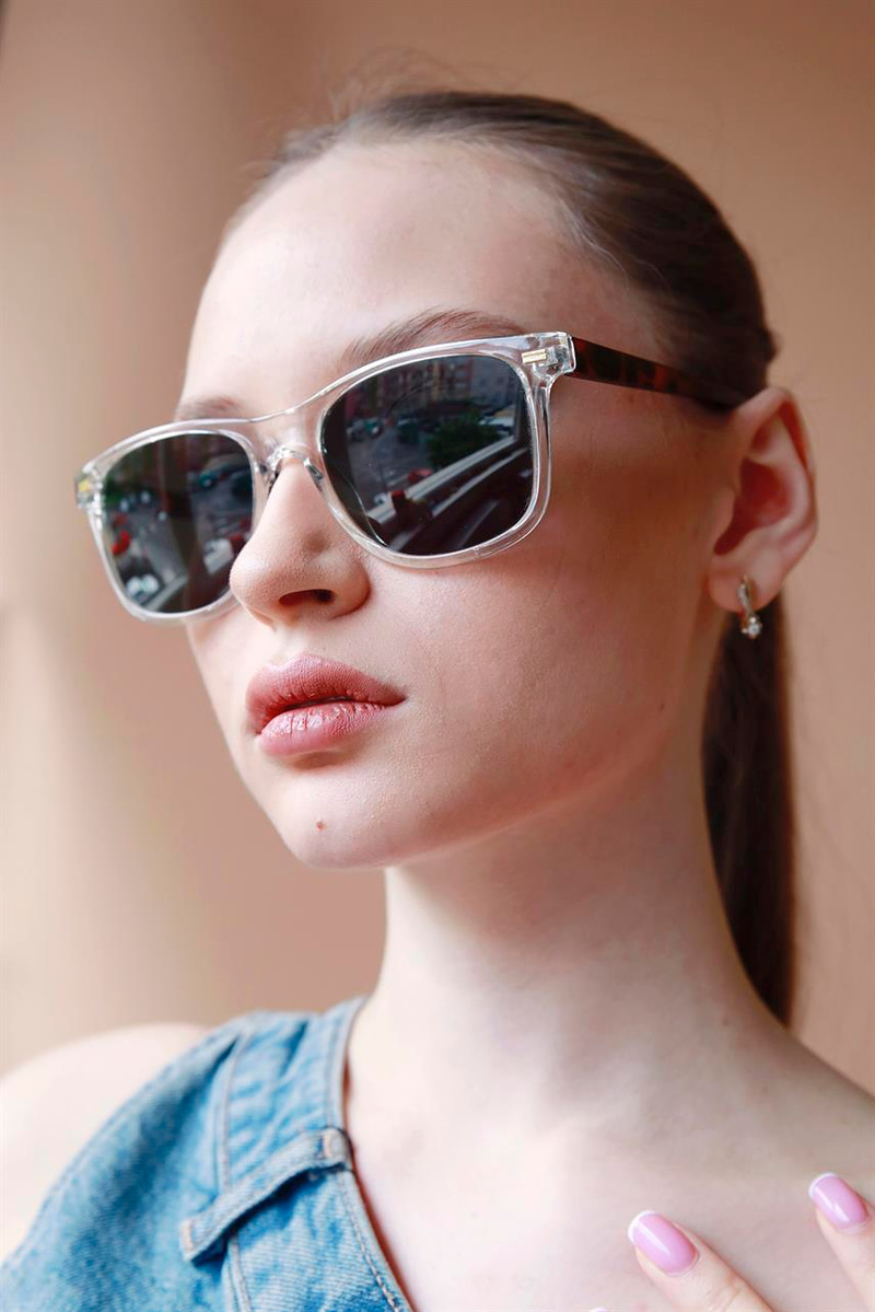 Alinga Leopard Clear Green Güneş Gözlüğü
